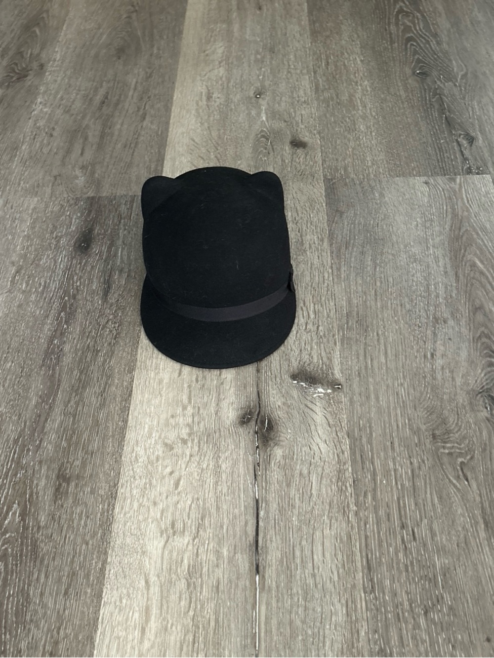 Gymboree Black Wool Cat Ear Hat